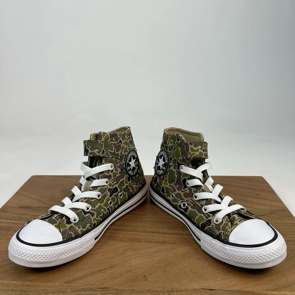 New Kids Converse Chuck Taylor All Star Dog Print Nomad High Top‎ Sneaker Sz 1 Y